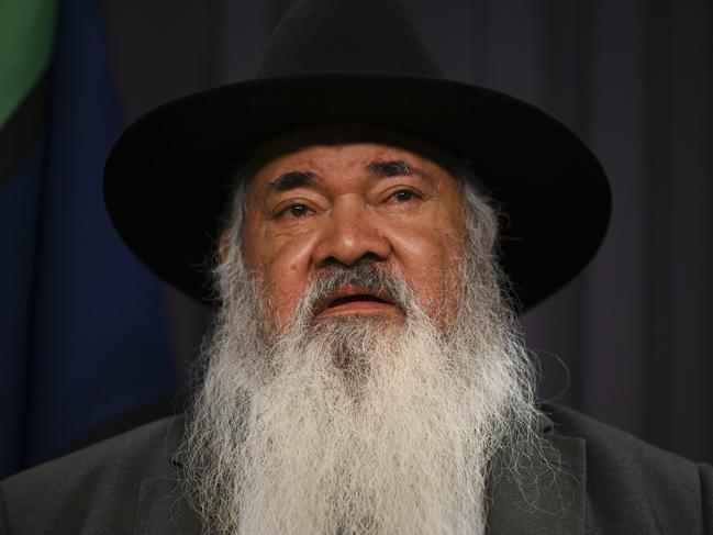 Labor senator Patrick Dodson, the government’s reconciliation envoy, will take time off work to receive medical treatment. Picture: NCA NewsWire / Martin Ollman