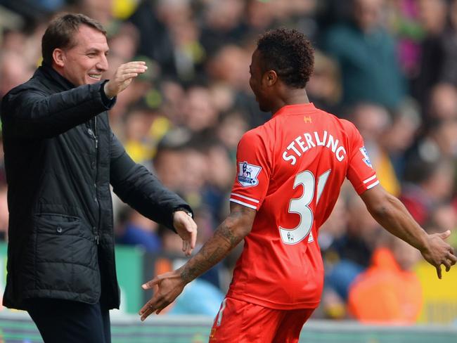 Brendan Rodgers says contract talks with Raheem Sterling will take place in the off-season.