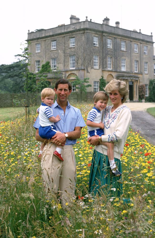 Princess Diana and Prince Charles at Highbury with their sons. Picture: Tim Graham Photo Library via Getty Images