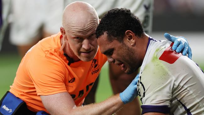 Xavier Coates has succumbed to a shoulder injury and won’t face the Bulldogs. Picture: Getty