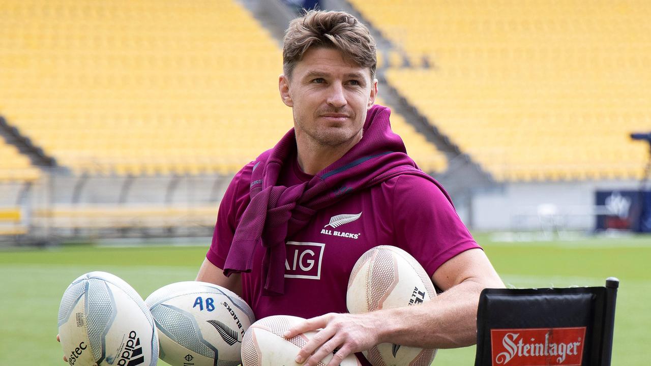 Beauden Barrett will miss Sunday’s game.