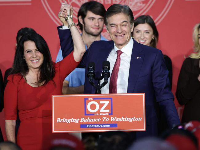 Senate candidate Mehmet Oz was soundly beaten. Picture: Getty Images/AFP