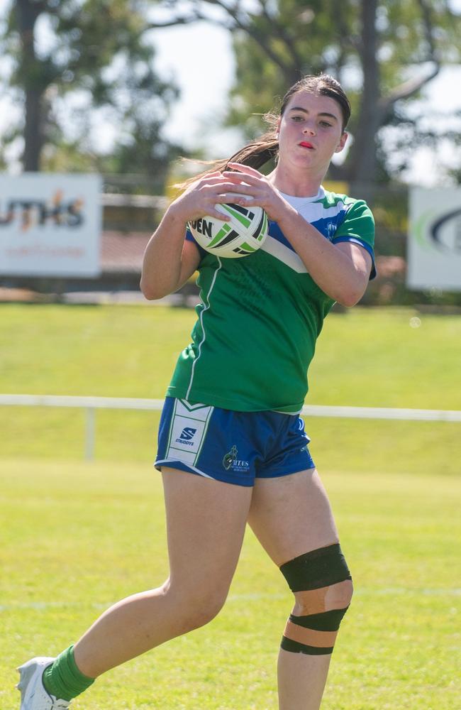 Alexis Bukowski The Cathedral College vs St Patrick's College - Nat. Schoolgirl Cup 2024. Thursday 22 August 2024 Picture:Michaela Harlow