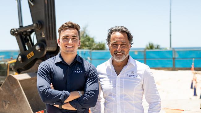 Julian and Allen Sammut at the COAST Gold Coast site.