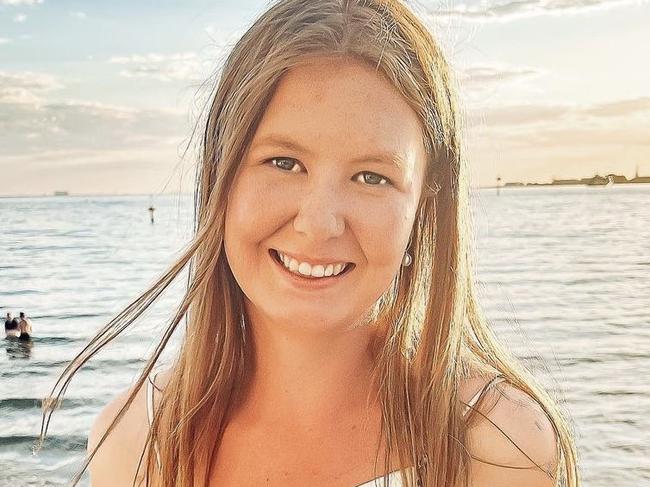 Natalie Boyce, 21, died on March 27, 2022 from myocarditis after receiving the Moderna Covid vaccine. Picture: Deborah Hamilton