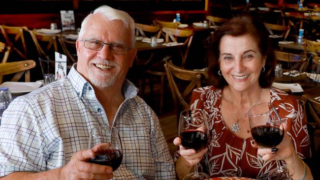 Cosmo and Rosa Criniti founded the restaurant chain. Picture: AAP/Angelo Velardo