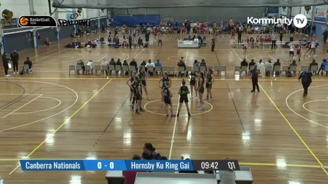 Replay: Waratah Jnr Premier League Finals and State Champs - Canberra Nationals v Hornsby Spiders (U18 Girls)