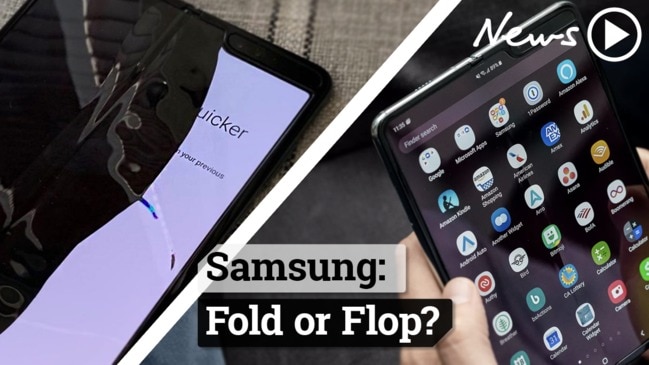 Samsung's embarrassing folding phone fail