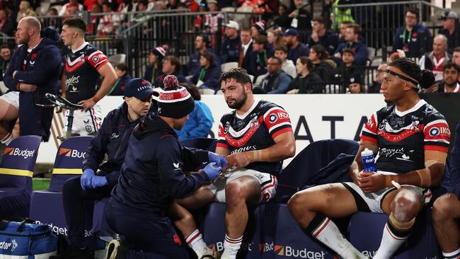 Brandon Smith has had a tough start to his Roosters career, but he can make a statement when he returns this weekend against his former side. Picture; Matt King/Getty Images