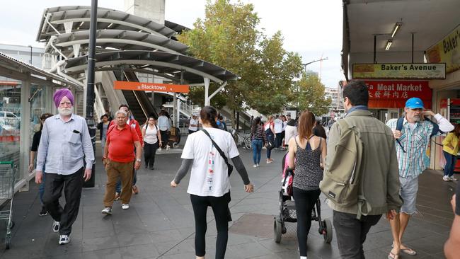 Public transport hubs and city streets have topped the list of some of the most unsafe places for women in Sydney, according to a joint project from Plan International Australia and Monash University. Picture: Angelo Velardo