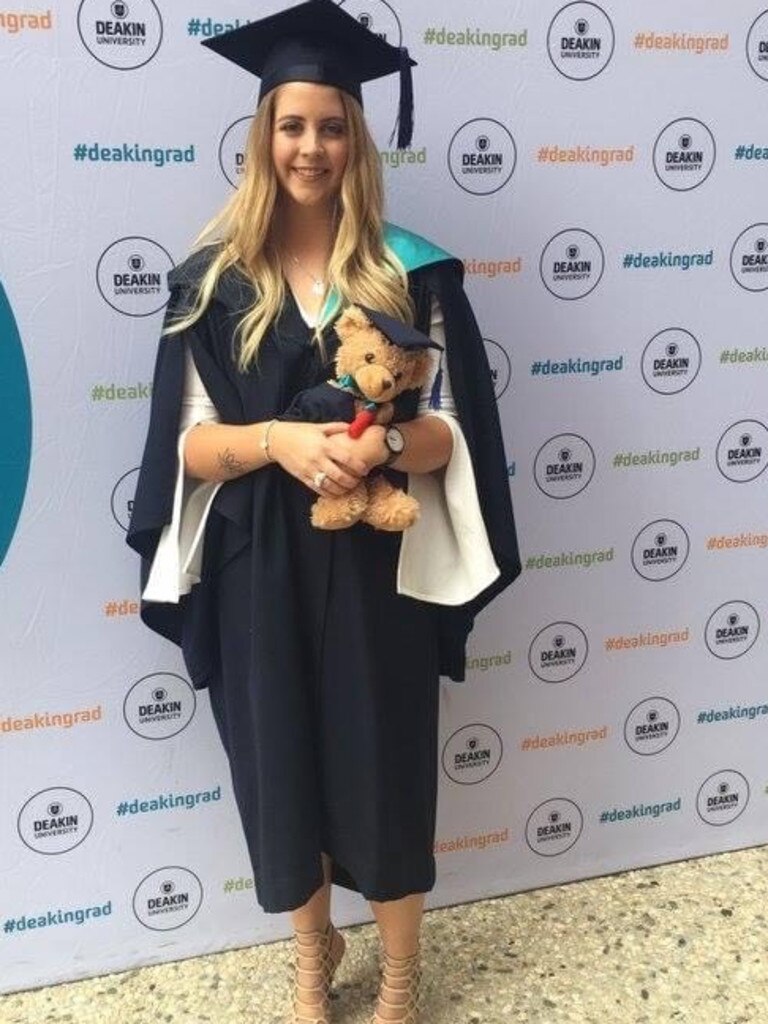 Tess graduated as a nurse but had to give up her first job within six months.