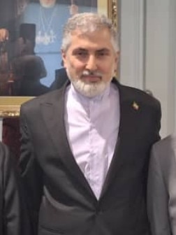 Iranian ambassador Ahmad Sadeghi. Picture: X