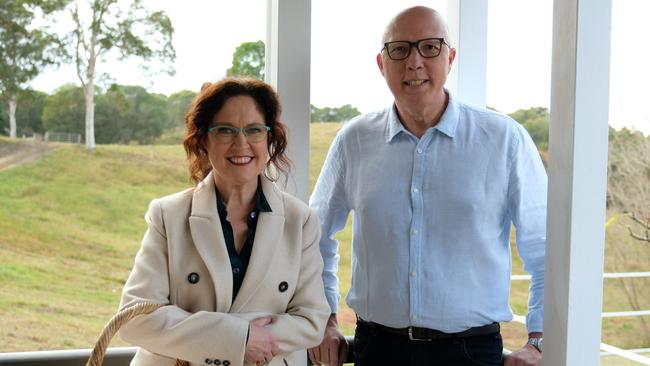 Liberal leader Peter Dutton joined Annabel Crabb on Kitchen Cabinet. Picture: ABC