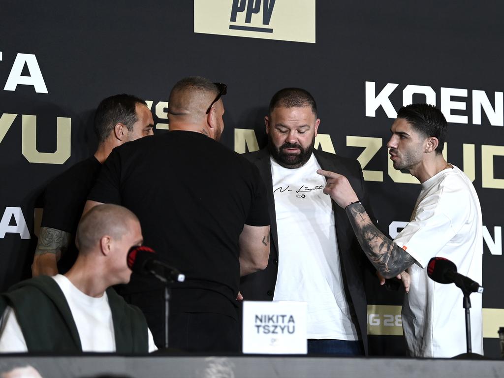 NO LIMIT BOXING-Tsyzu - Mazoudier Press Conference. Pictures: No Limit Boxing/Gregg Porteous