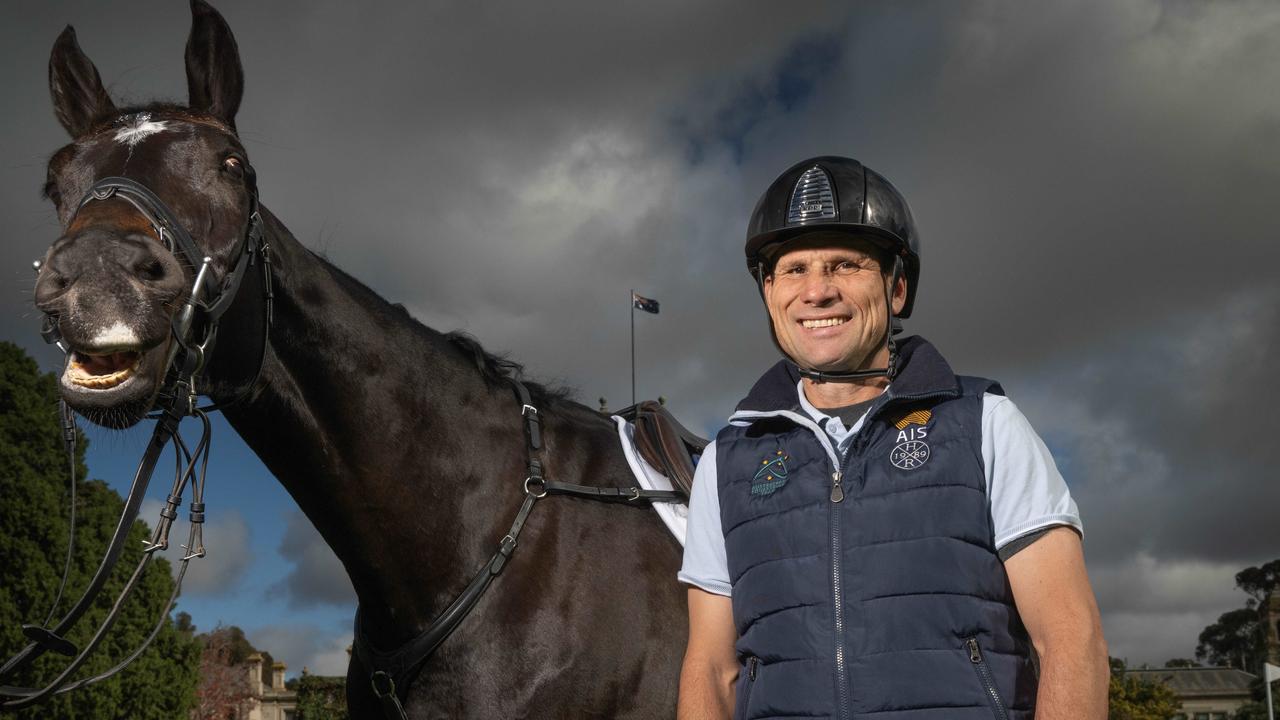 Australian Equestrian legend, Shane Rose, set for triumphant return at Melbourne International 3 Day this weekend. The 51-year-old Olympian will be competing at the prestigious Melbourne International 3-Day Event, held at the National Equestrian Centre, in Werribee. This competition is the final qualifying event in Australia before the team selection for the Paris Olympics. Picture: Tony Gough
