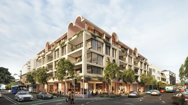 An artist's impression of Time &amp; Place's development in Manly.