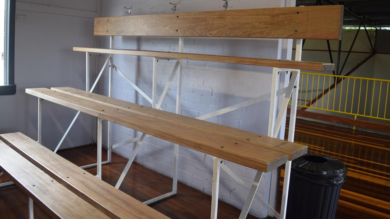 A new grandstand has been installed upstairs at Proserpine Health N Fitness. Photo: Elyse Wurm