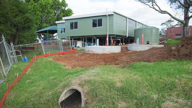 The new Beechmont community centre which was built in response to the 2019 fires. Picture: Glenn Campbell