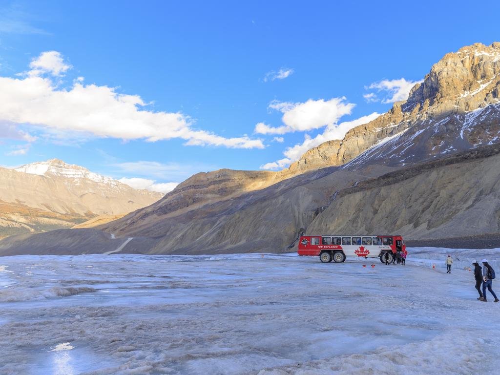 <span>18/20</span><h2>Athabasca Glacier, Alberta</h2><p> As one of many natural wonders along the iconic Icefields Parkway in the Canadian Rockies, <a href="https://www.travelalberta.com/au/listings/athabasca-glacier-1996/" target="_blank">Athabasca Glacier </a>is a highlight as one of the most accessible glaciers in the world. Spanning six kilometres long and almost one kilometre wide, the tongue of the glacier is just a short stroll from the iconic highway.</p>