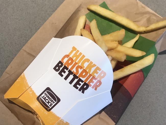 Hungry Jack’s fries beat rivals McDonald’s in our taste test.