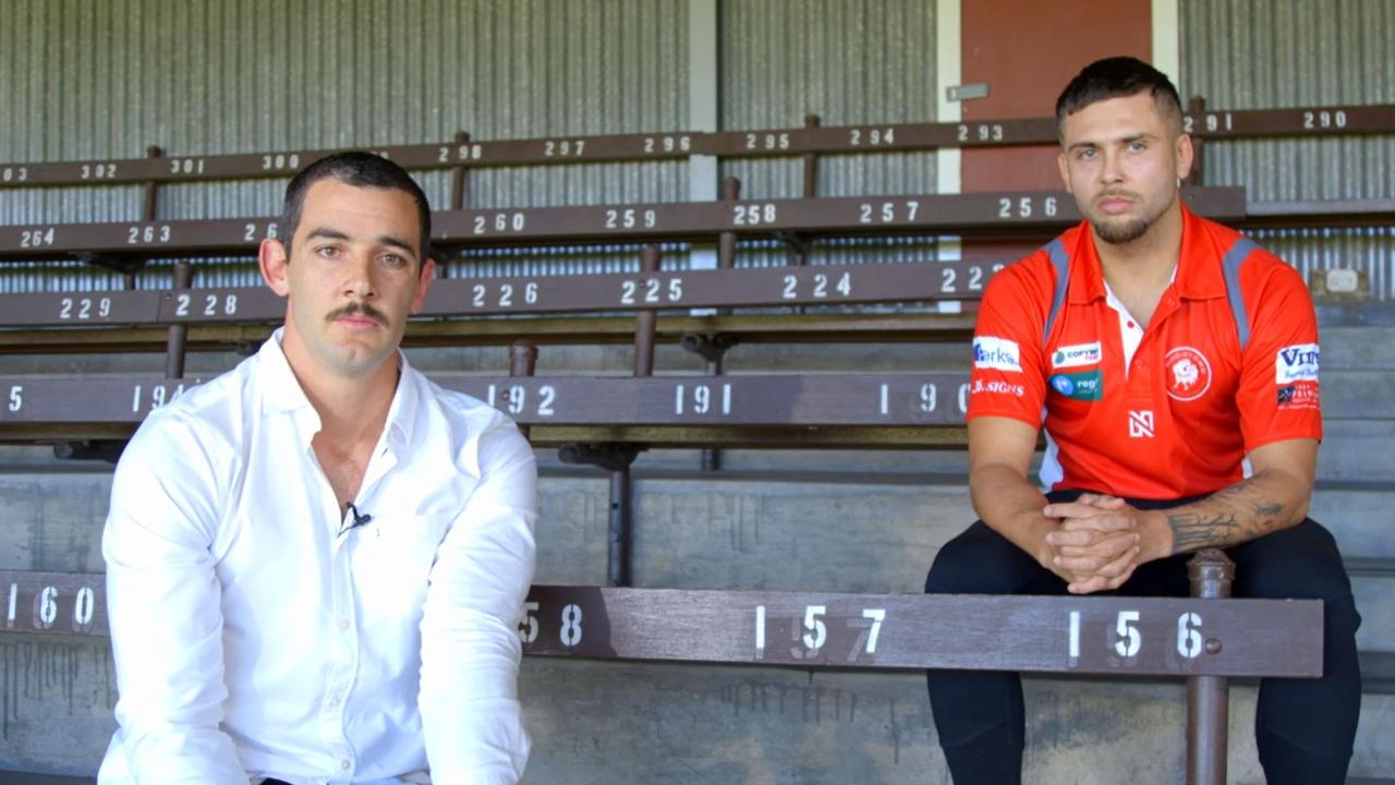 The infamous Taylor Walker apology video. Picture: Adelaide Football Club