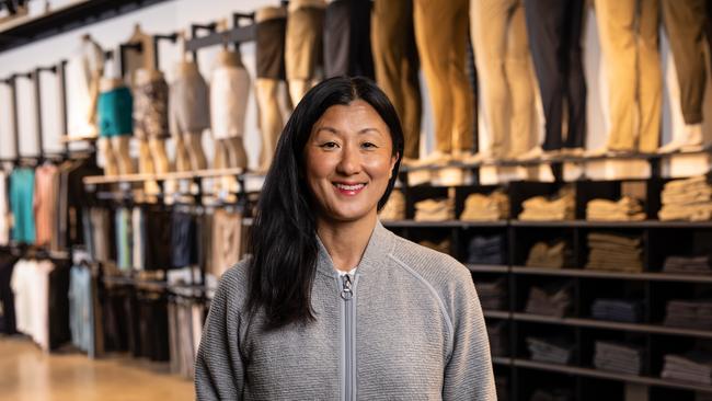 Lululemon’s Sun Choe. Picture: Supplied