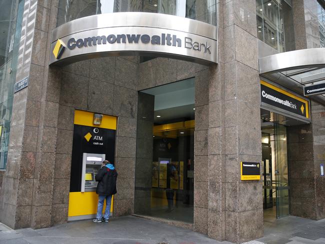 Commonwealth Bank now has a 5.89 per cent rate for three-year-terms in line with Westpac. Picture: NewsWire / John Appleyard