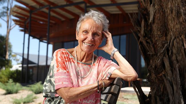 Ulrike Klein at her Ukaria cultural centre at Mt Barker. Picture: Calum Robertson