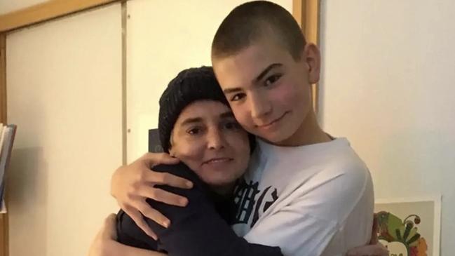 O'Connor's son, Shane, died last year. Picture: Twitter/Sinead O’Connor