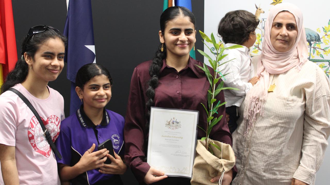 Masar Lafta Awad became an Australian citizen at the 2024 Australian Citizenship Ceremony in Bundaberg.