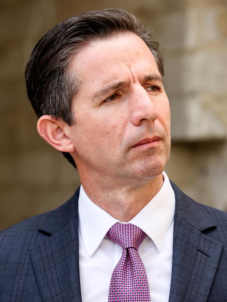 Simon Birmingham. Picture: Russell Millard