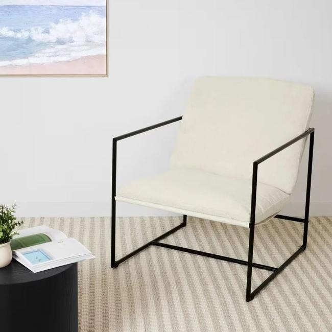 The Kmart Marlo Lounge Chair. Picture: Kmart