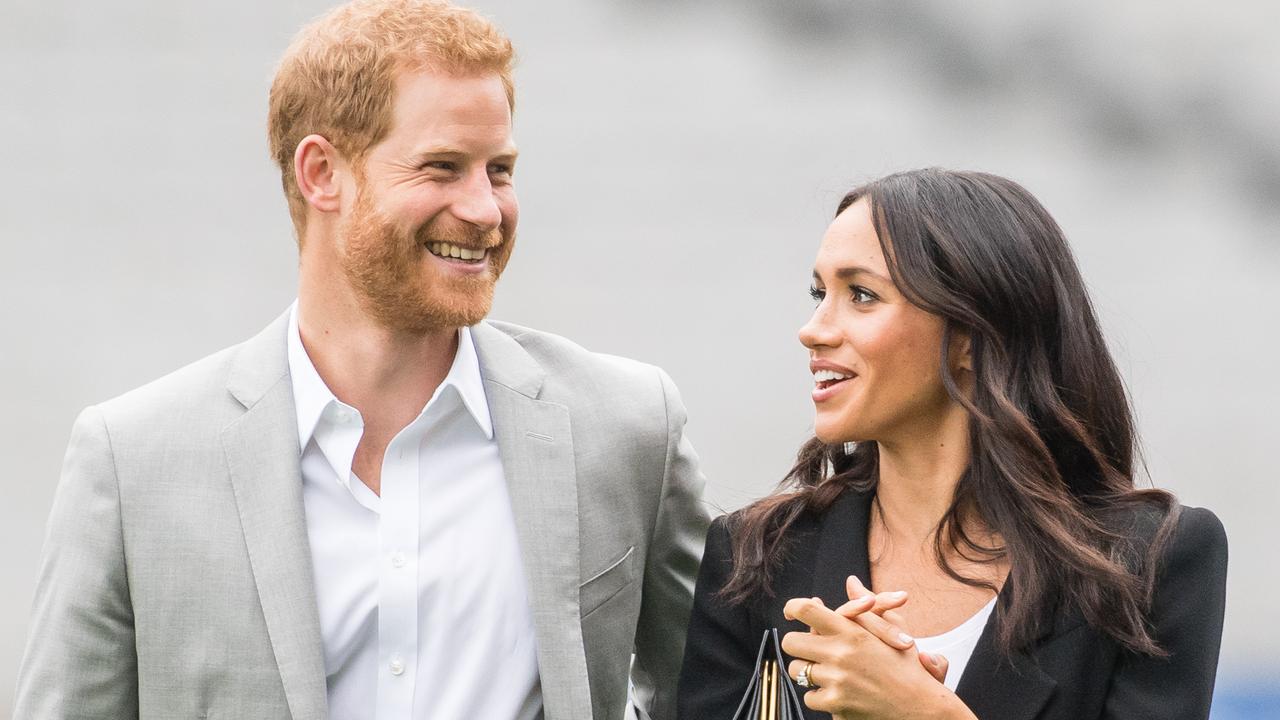 The couple have begun their exit from royal life. Picture: Samir Hussein/Samir Hussein/WireImage