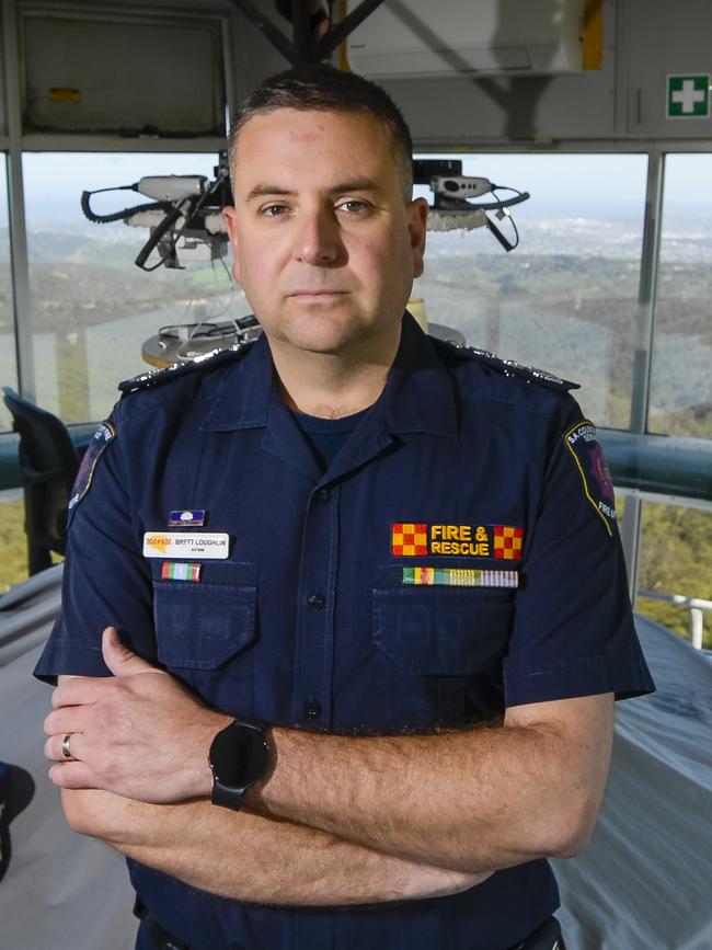 CFS Chief Officer Brett Loughlin. Picture: RoyVPhotography