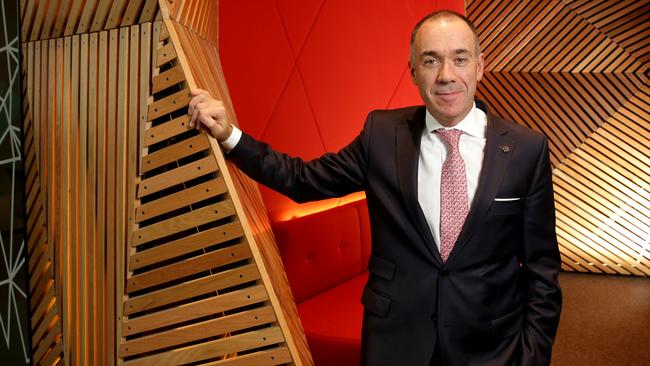 After taking a year off, former NAB boss Andrew Thorburn has been named as chief executive of HammondCare. Picture: Stuart McEvoy