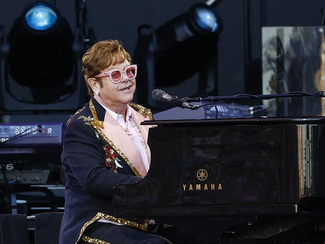 Is it even an Elton John concert without Bennie and the Jets? Picture: Richard Dobson