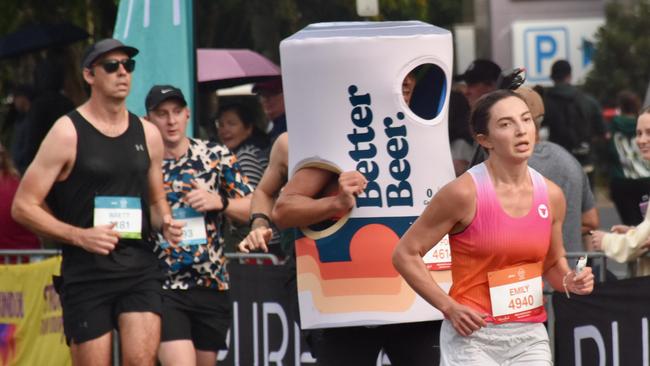 Some of the magic moments and action from the ASICS Runaway Noosa Marathon. Photo: Mark Furler