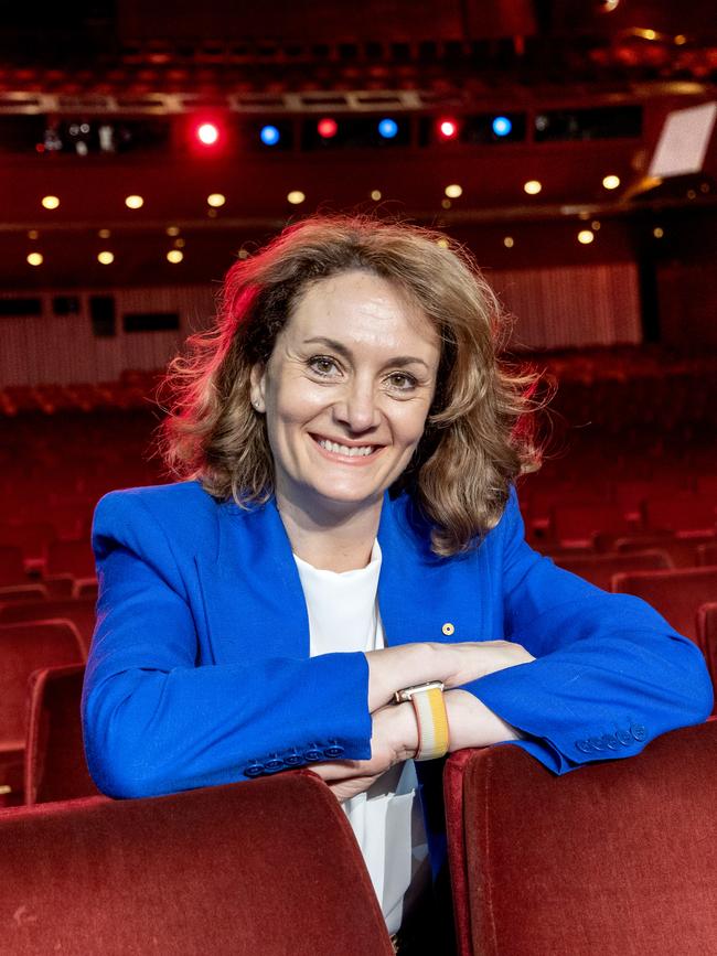 Claire Spencer AM the inaugural chief of the Barbican Centre and former COO for the Sydney Opera House. Picture: David Geraghty