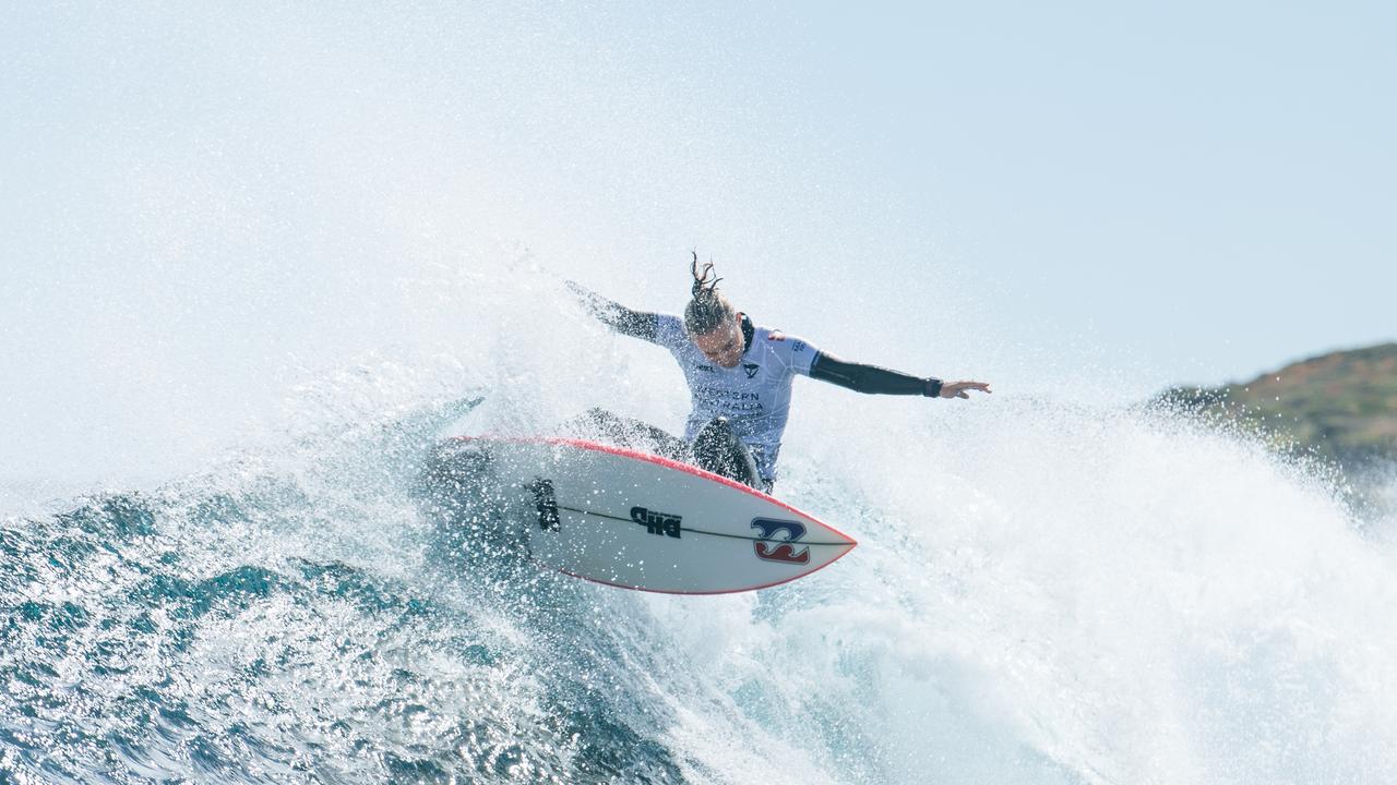 Isabella Nichols won her heat at the Margaret River Pro (Photo by Beatriz Ryder/World Surf League)