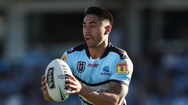 Shaun Johnson was a late withdrawal from the clash with Canberra. Picture: Mark Metcalfe