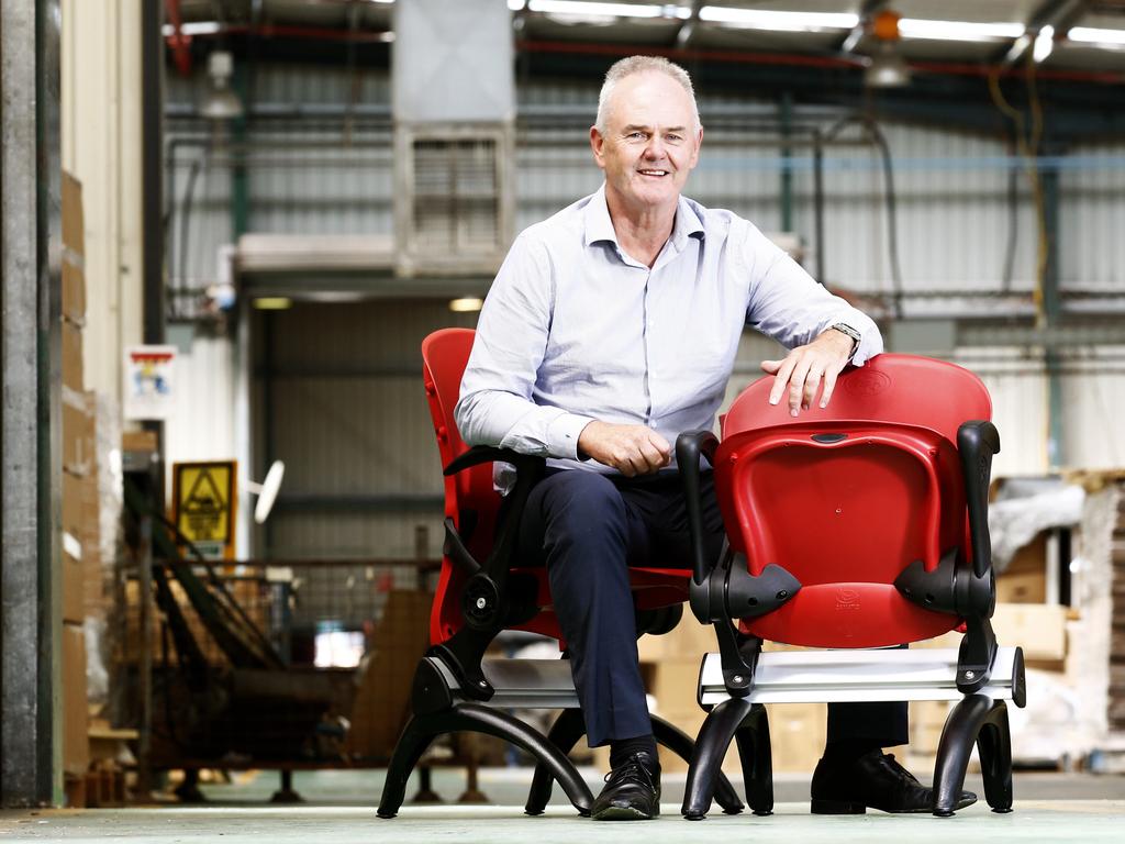 The seat maker that has filled the stadium hosting Super Bowl LIII