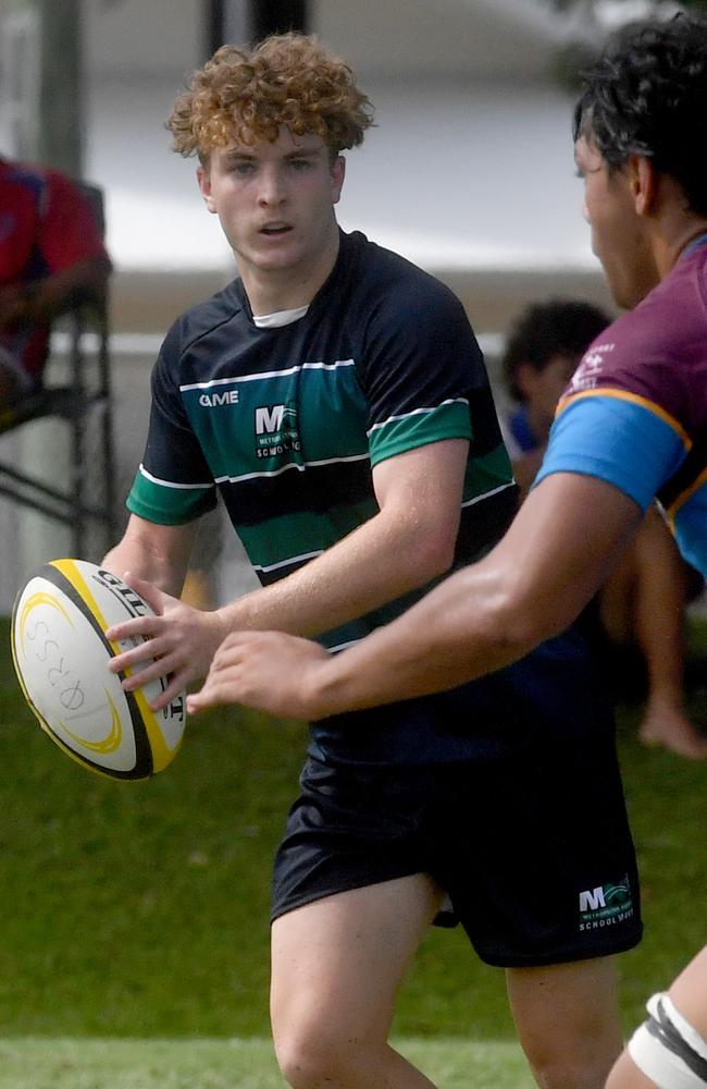 Elijah Breen. QLD Rugby Union State Championships (17-18 years boys) at the Townsville Sports Precinct. Friday May 23. South Coast against Metro North. Picture: Evan Morgan