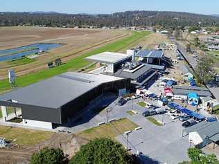 PROGRESS: The Ipswich Turf Club development is getting into full swing. (Inset) Turf club general manager Brett Kitching says he is excited about the changes. Picture: Rob Williams