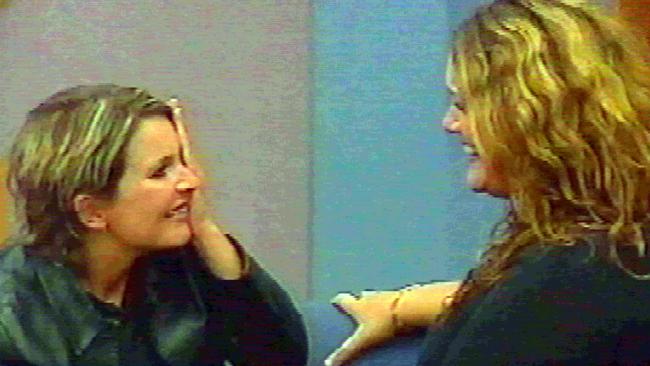 Flashback: Reggie Sorensen nee Bird (left) realises she has won Big Brother. Photo: Channel 10.