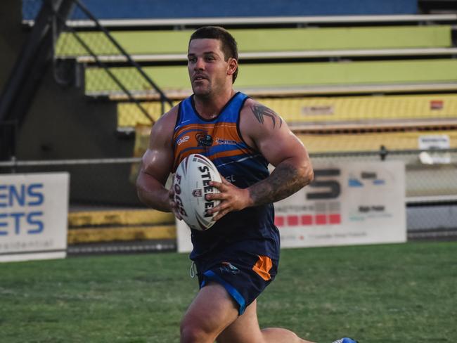 Northern Pride enforcer Ash Little. Picture: Jacqui Sjogren/Northern Pride