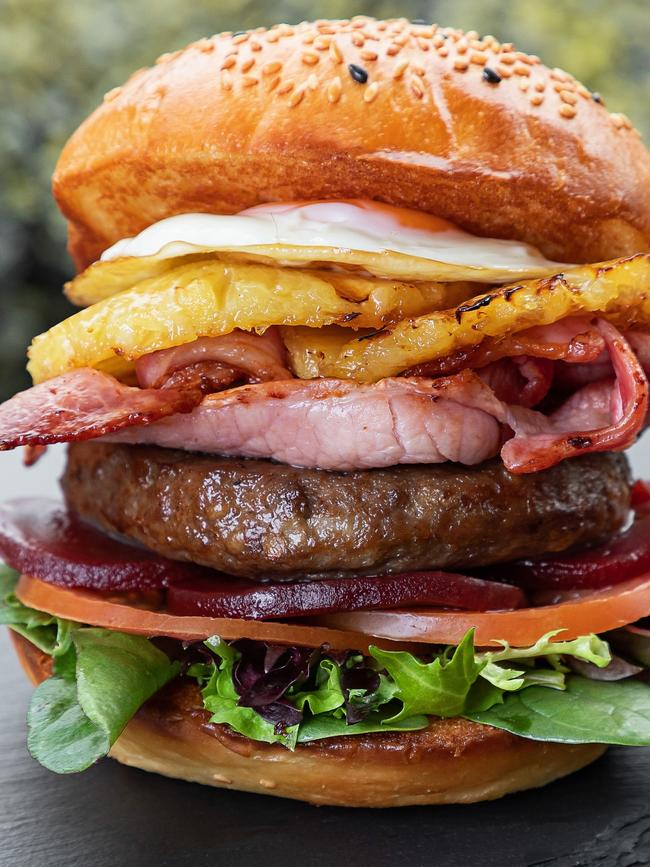 Burgers with Bite’s Outback Stack burger.