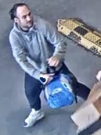 A man police wish to speak to regarding a failed attempt to steal a chainsaw from Cranbourne Bunnings.