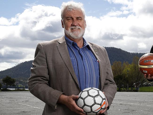 Football Tasmania chair Bob Gordon. Picture: Zak Simmonds