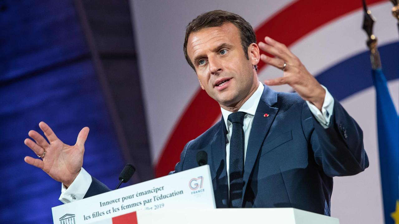 French President Emmanuel Macron is trying to find a way to resume dialogue between Iran and the West.