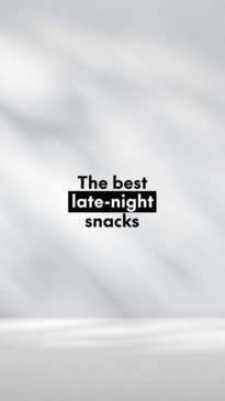 The best late night snacks, according to a dietitian